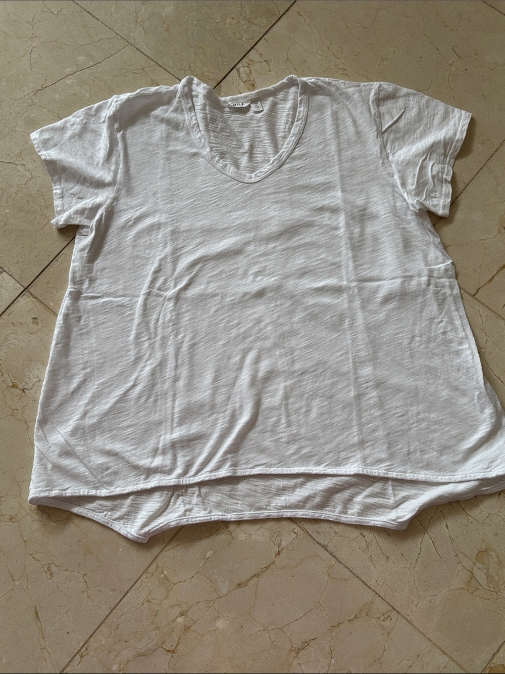 WILT White Short Sleeve Boyfriend T-shirt Top